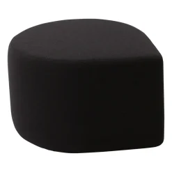 Puff Stilla bouclé, Anthracite