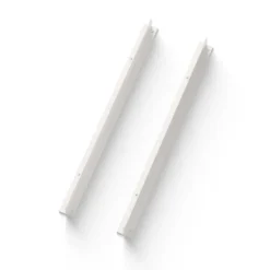 Raíles de pared New Works 45 cm Lote de 2, Blanco
