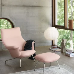 Reposapiés Doze ottoman, Ocean 3-Anthracite black