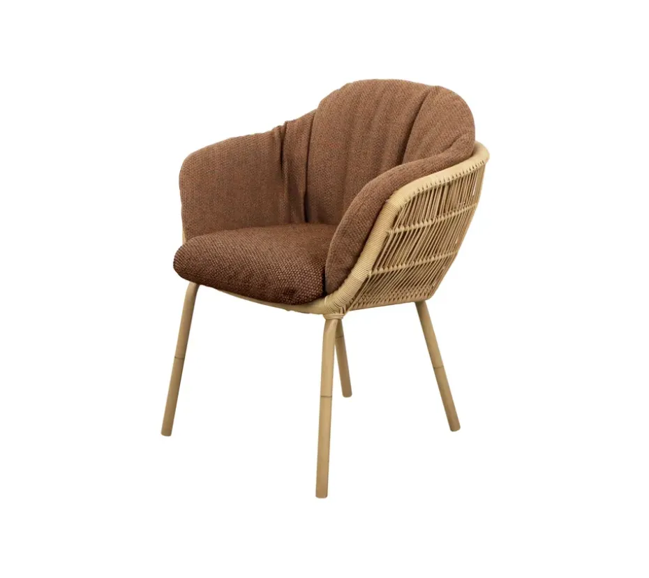 Set cojín para silla Stay, Umber brown (Rise)