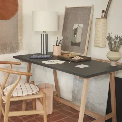 Set de 2 ganchos Pin, marrón