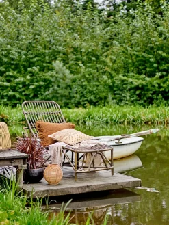 Set de 3 macetas Abisha, Verde