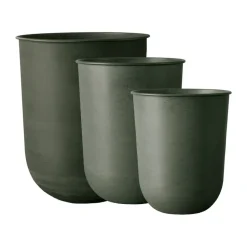 Set de 3 macetas Out, Green