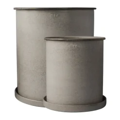 Set de 2 macetas Plant pot large, Beige