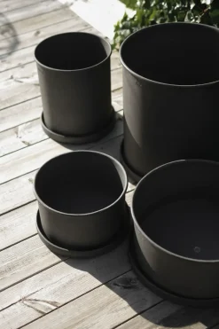 Set de 2 macetas Plant pot large, Beige