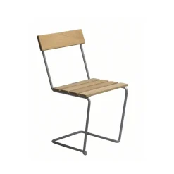 Silla 1, Roble aceitado - estructura galvanizada en caliente