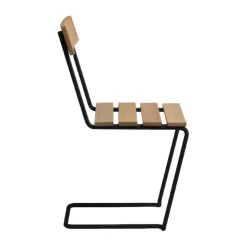 Silla 1, Roble aceitado-negro