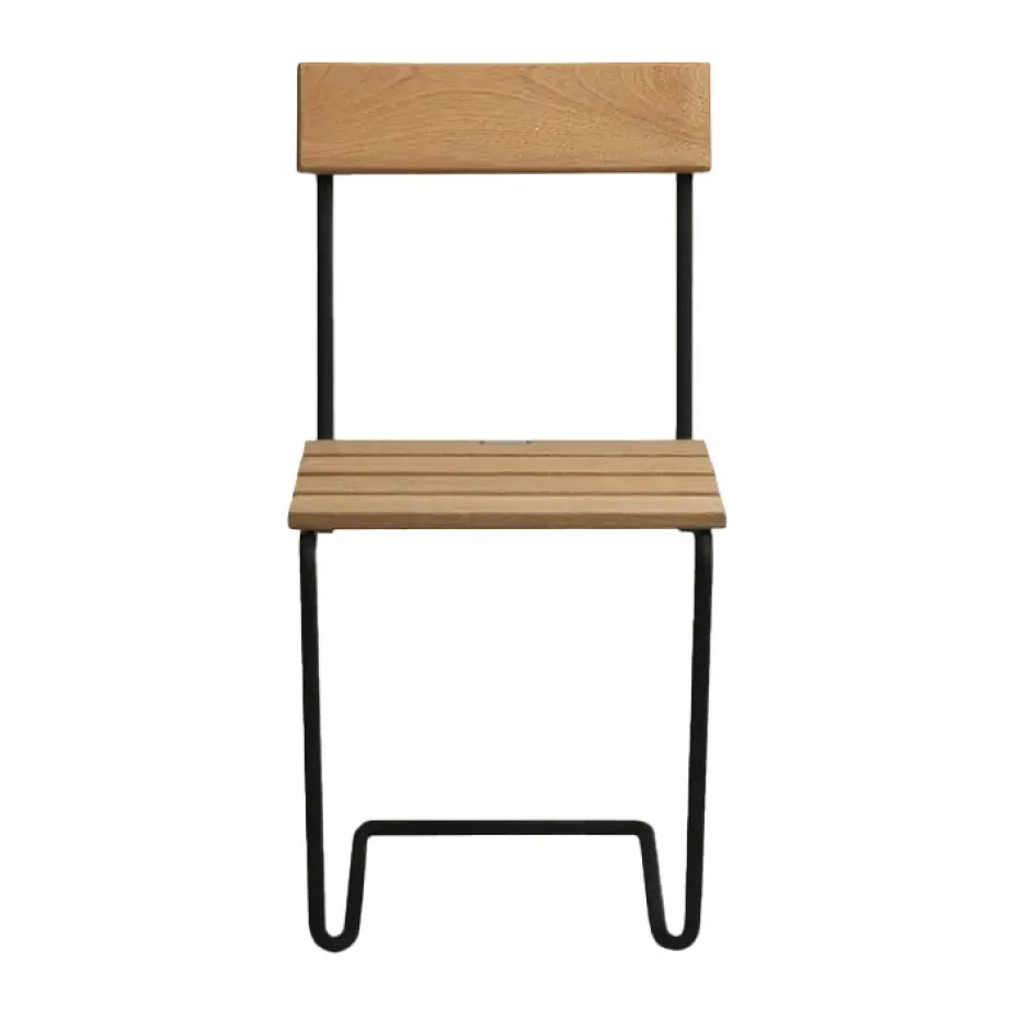 Silla 1, Roble aceitado-negro