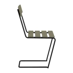 Silla 1, Verde claro roble-negro