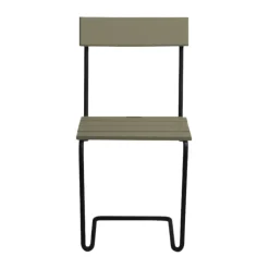 Silla 1, Verde claro roble-negro