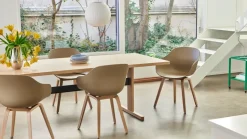 Silla About a Chair 22, 2.0 , Arcilla-estructura de roble lacado