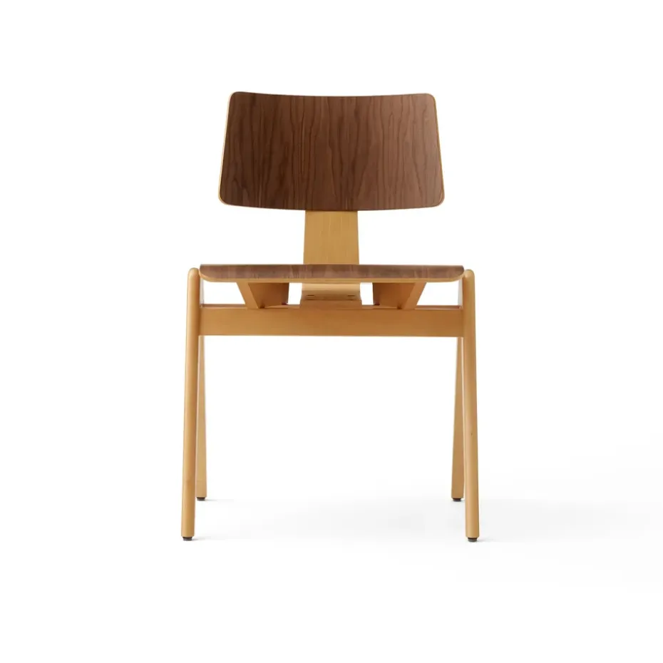 Silla auxiliar Daystak RD1, Beech-walnut