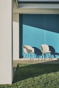 Silla Beetle Dining Outdoor, Alabaster white