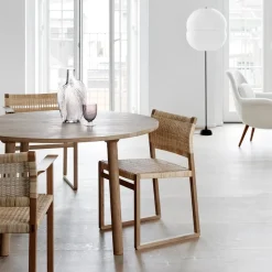 Silla BM61, Estructura trenzada natural aceitada