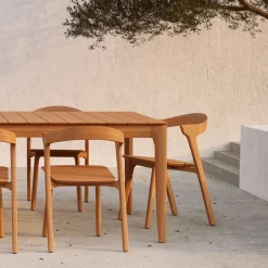 Silla Bok outdoor, Sin tratar