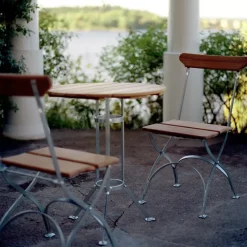 Silla Bryggeri, Roble aceitado - estructura galvanizada en caliente