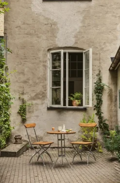 Silla Bryggeri, Teca-estructura galvanizada en caliente