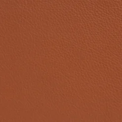 Silla con brazos X75-2, Tejido de lino natural-Elmo Nordic leather Cognac-patas cromadas