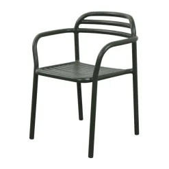 Silla con reposabrazos Bliss, Dark green