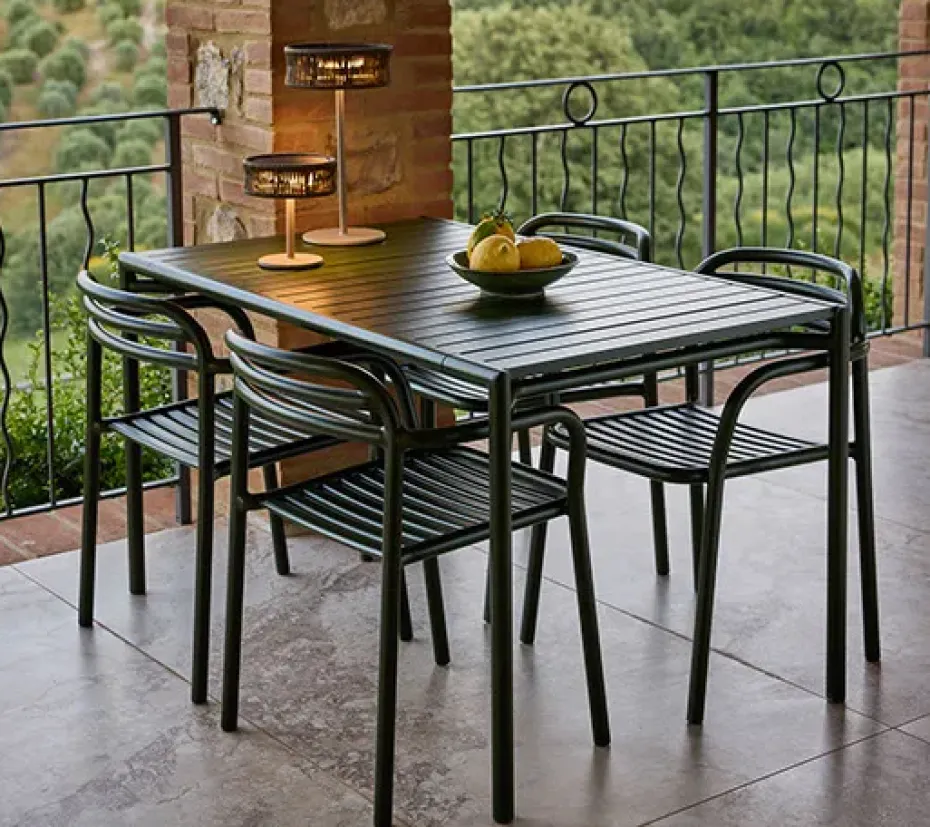 Silla con reposabrazos Bliss, Dark green