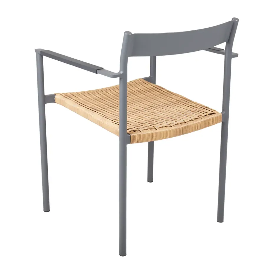 Silla con reposabrazos DK, Anthracite