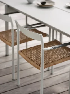 Silla con reposabrazos DK, Light grey