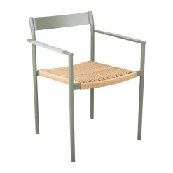 Silla con reposabrazos DK, Nordic green