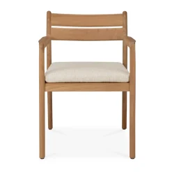 Silla con reposabrazos Jack Outdoor Dining, Natural