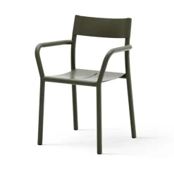 Silla con reposabrazos May Armchair Outdoor, Dark Green