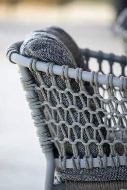 Silla con reposabrazos Ocean soft rope, Sand