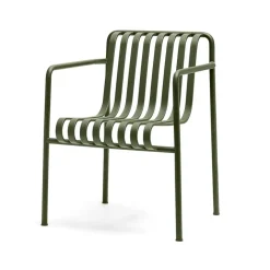 Silla con reposabrazos Palissade Dining, Olive