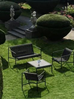 Silla con reposabrazos Palissade Cord Dining, Anthracite