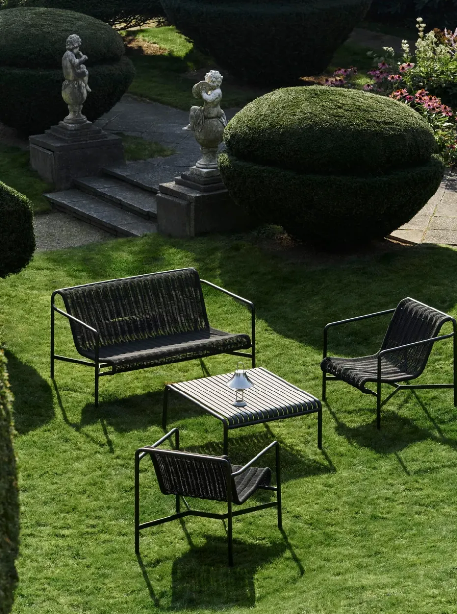 Silla con reposabrazos Palissade Cord Dining, Anthracite