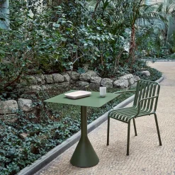 Silla con reposabrazos Palissade, Olive