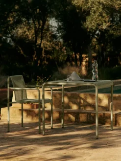 Silla Dapple con reposabrazos, Tea Green