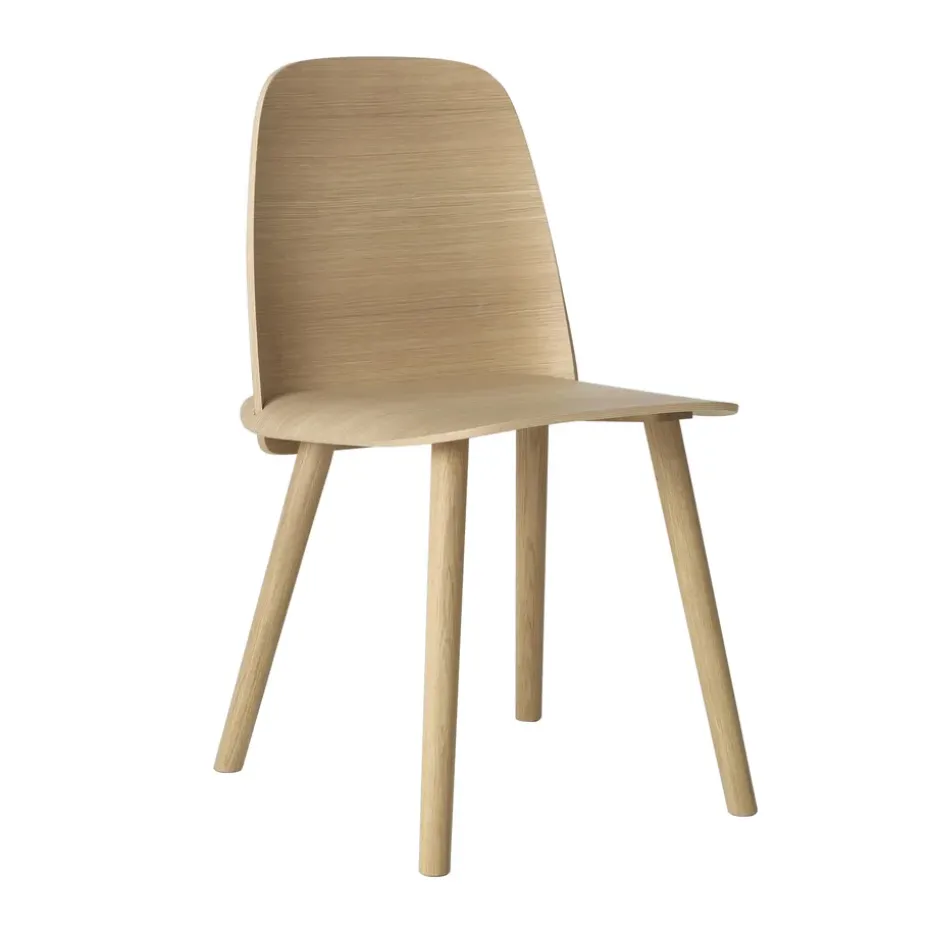 Silla de cocina Nerd, roble