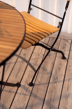 Silla de comedor Brewer, Negro-teca