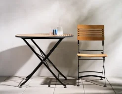 Silla de comedor Brewer, Negro-teca