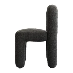 Silla de comedor Daiku, Deep taupe