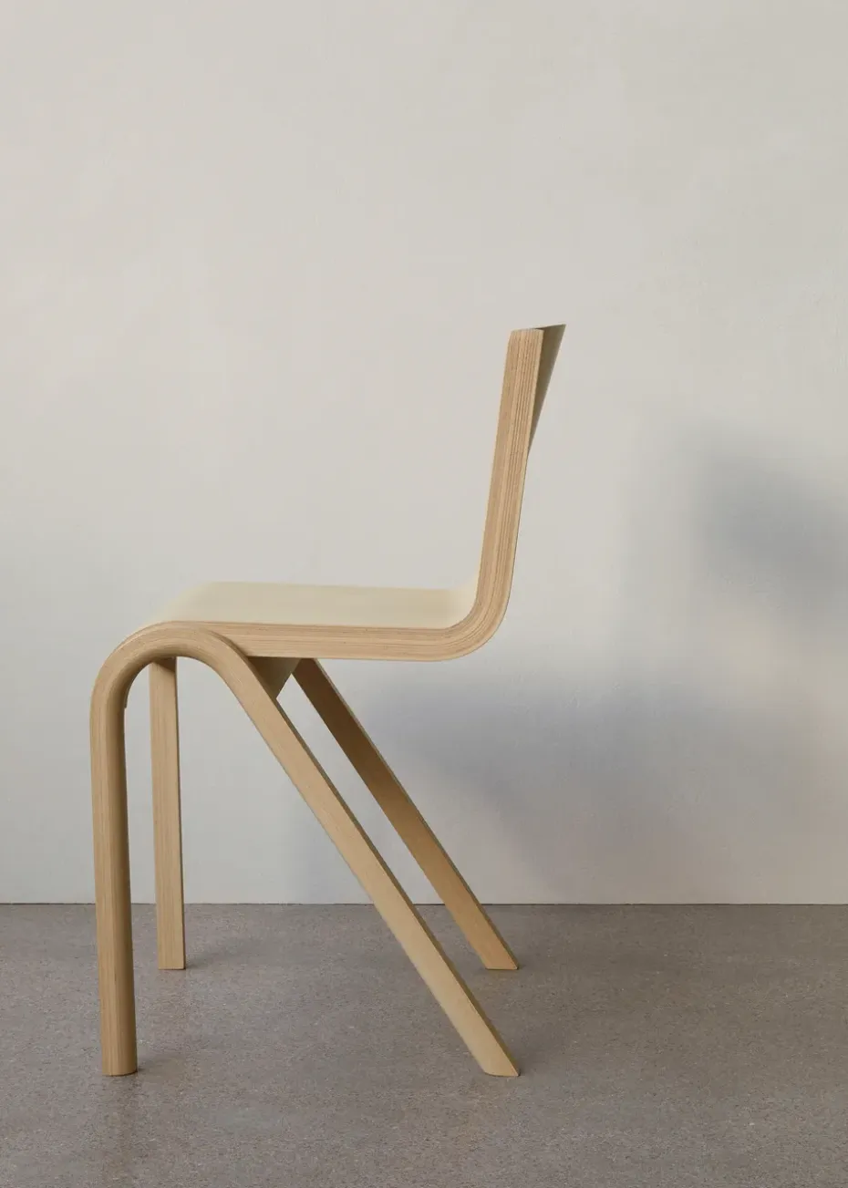 Silla de comedor Ready, Roble