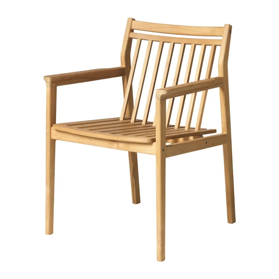 Silla de jardín M1 Sammen, Teak-nature oiled