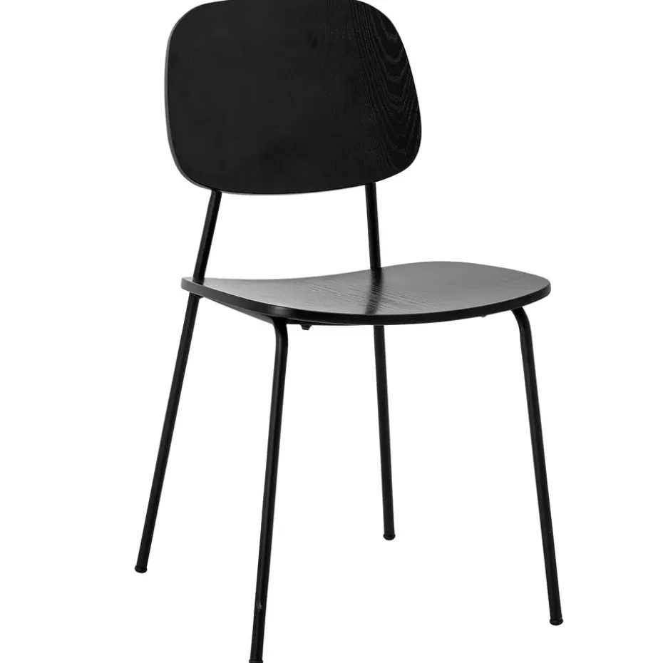 Silla de mesa Monza, negro