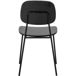 Silla de mesa Monza, negro