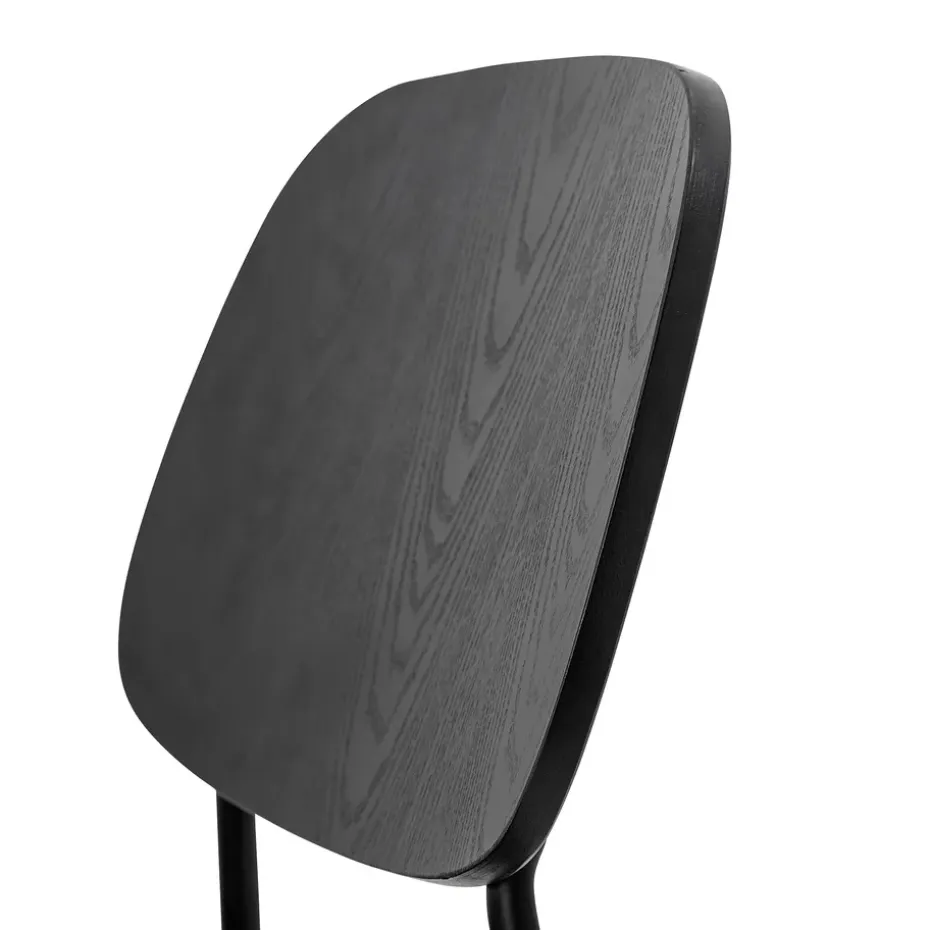 Silla de mesa Monza, negro