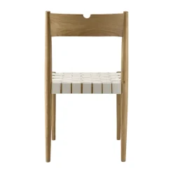 Silla Ekeryd, Webbing-laquered oak