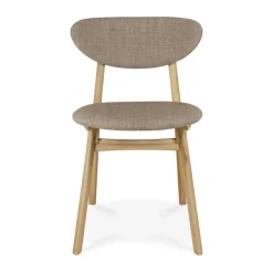 Silla Eye, Roble lacado-warm grey