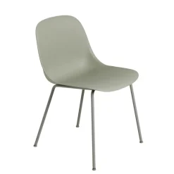 Silla Fiber side chair, dusty green