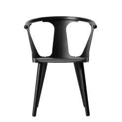 Silla In Between SK1, Fresno lacado negro