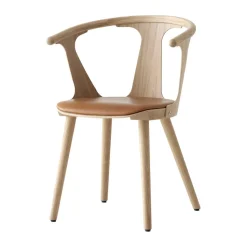 Silla In Between SK2, Roble aceitado-Noble cognac leather