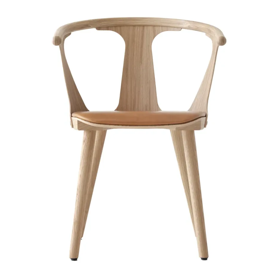 Silla In Between SK2, Roble aceitado-Noble cognac leather